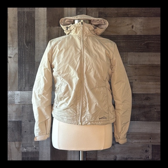 Eddie Bauer Other - Men’s Eddie Bauer zip up hoodie jacket large waterproof fleece lined outdoor